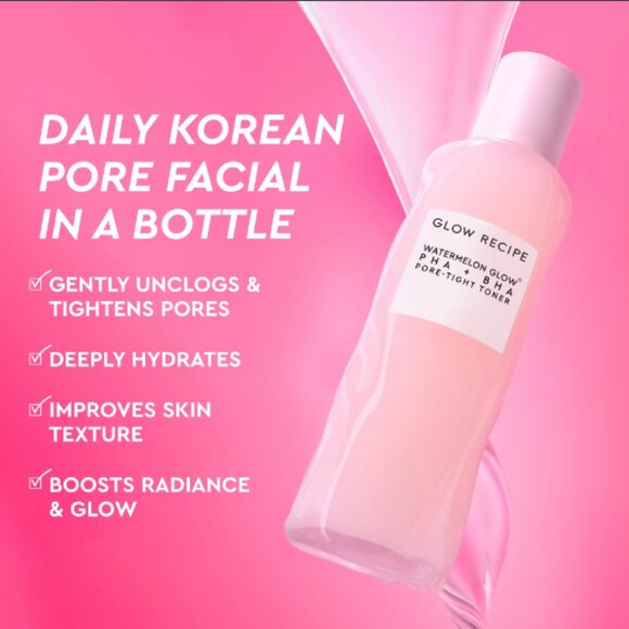 NIBGlow Recipe Watermelon Glow PHA+BHA Pore-Tight Toner - Picture 2 of 4